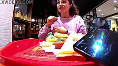 my step-brother invites me for public lovense play