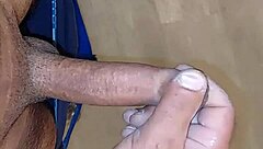 masturbation and cum ejaculation on the floor!