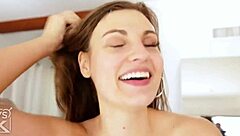 Chase welcomes Kenzie with a blowjob?