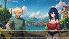 bluring the walls romance hentai game ep 3 teasing boyfriend with voyeurism ideas