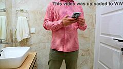 nurse gives prostate massage to patient in hospital