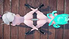 Shk100 Cowgirl Compilation with Handjobs and Squirting