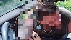 Naughty Bia shows wet pussy on the street?