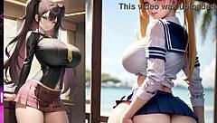 Sakura Caona dominates other bitches