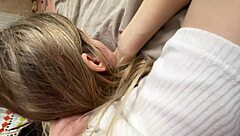 Tiny Skinny Girl's Extreme Anal Worship