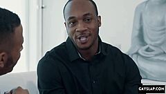 Hot Gay Big Black Cock Pounds Twink's Ass in First Time Squirting Fuck