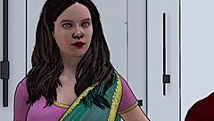 i fucked my indian stepmother hard and she squirted in her cute outfit