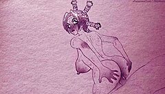 Check out this hentai animation of Menchi from Hunter x Hunter