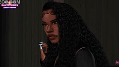 Keiko K Masturbates After Gym With Raila Rains