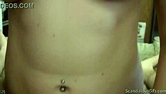 hot babe gives blowjob and fucks fast in pov close up