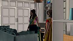 i fucked my indian stepmother hard and she squirted in her cute outfit