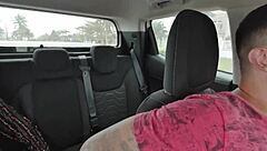 We took the young carioca girl to the beach to fuck with the couple in the woods and they caught us fucking