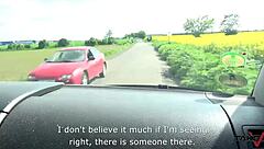 i pick up this brunett and bang her in the van, fillin her mouth with cum