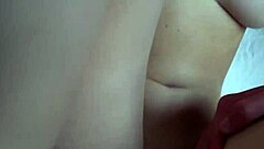 Fucking my friend’s mom in her sexy lingerie dorm setup