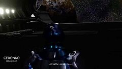 Tribulations on the mosaic with gay bareback assfucking in hentai