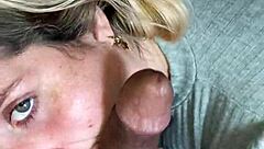 Swallowing Cum for Breakfast with Latina Slut Deepthroat Facial and Big Ass