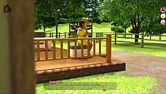 Helping The Hotties In Hentai Anime Game Adventure