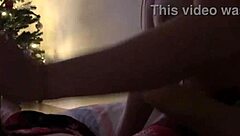 My Friend Invites Me To Watch A Movie At Year's End And We Start The New Year Fucking With Handjobs, Blowjobs, Riding, Tits, Ass, Cowgirl, Big Ass, Lingerie, Voyeur, Fetish