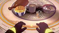 纳维娅在蒸腾的本子之夜享受埃瑟的陪伴