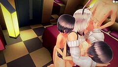 Rabbit moe gets gangbanged in uncensored 3d hentai