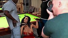 anna's exciting double penetration with big black cocks