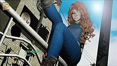 Exploring Eternum 57 in a 3D cartoon game adventure