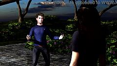 stepsister fucks stepbrother hotly rimming cumming in a hole