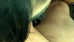 Dirty Slut Deepthroats Maintenance Man's Monster Cock!