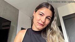 I Convince My Married Neighbor To Fuck My Hairy Pussy Bent Over In Missionary