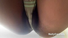 Explore the hairy black pussy spreading wide, fingers teasing clit and ass, shaking with intense masturbation pleasure