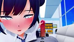 Kisaki's handjob is amazing!