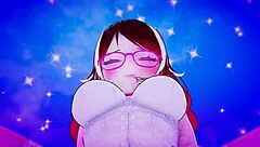 Mmd horny novia dances in 3d seeking love with big cock cum in mouth.