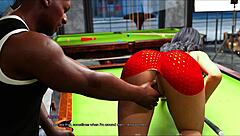 anna's exciting double penetration with big black cocks