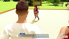 Ep18 Caught Eve Masturbating In The Shower - Helping The Hotties