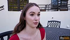 Hazel loves double anal penetration