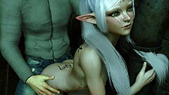 Frieren Elf Standing Fuck Beyond Journeys End Parody