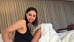 Hailey Rose Says No To Condom With Big Titty Coworker