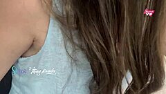 We fucked outdoors in the street with cars passing by, and he creampied me during orgasm.