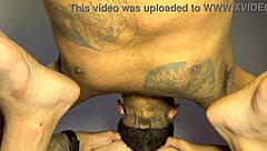 21cm dick in newbie for interracial bareback creampie and cum on ass