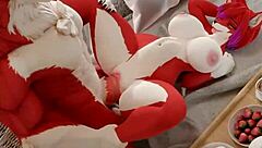 Dividebyzer0兽人Yiff动画合集，原始动作