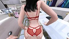 Stepsister's Bold Anal Distraction With Conversations