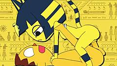 原版安卡动画狂野卡通风格