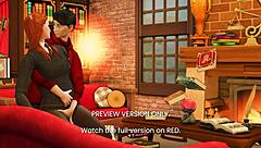 Detailed scenes of Ginny's revenge in 3d hentai animation with naughty actions and sex