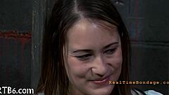Intense punishment! Girl gets what she deserves in this raw scene!