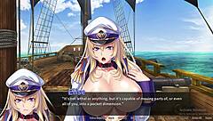 i dressed as pirate-booty for the cosplay event with elise 8