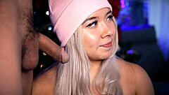 I Play with My Boyfriend's Cock to Make It Hard and Ready for Him to Fuck Me