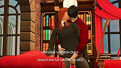 Detailed scenes of Ginny's revenge in 3d hentai animation with naughty actions and sex