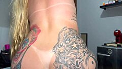 Ate Blonde And Brunette Came Inside