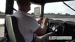 horny soldiers at lake engage in rough gay oral 😏