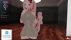 Catgirl Teased By Simps While Vibed And Fucked